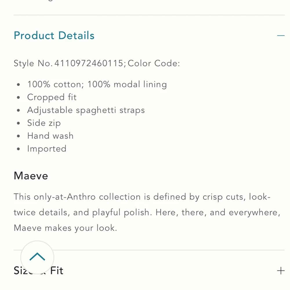 Anthropologie Maeve Straight-Neck Crop Tank Green Dog Print - Picture 6 of 7